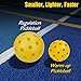 Foam Mini Soft Pickleball Balls - Silent Pickleball for Quiet Practice at Home - Ideal Gift for Indoor & Outdoor Play and Practice - Noise Reducing & High Performance