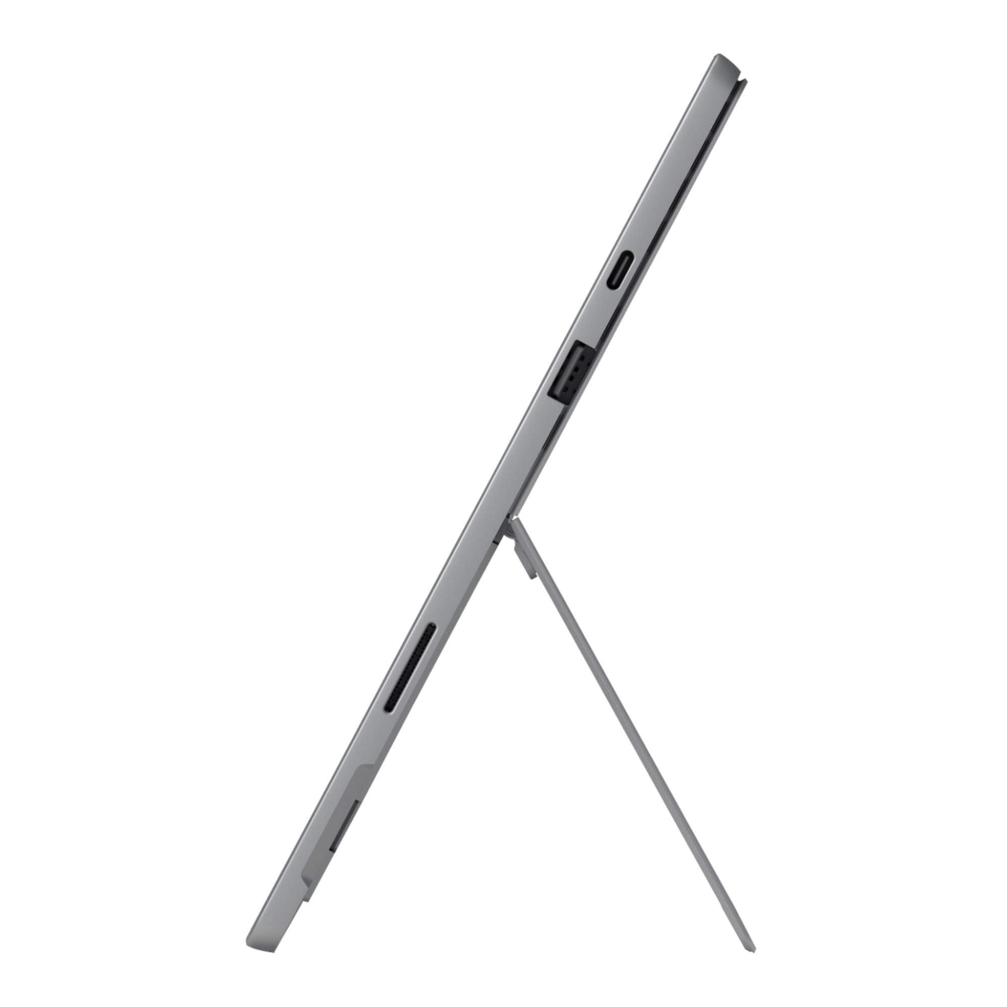 Microsoft Surface Pro 7 Touch Screen Laptop, 12,3 pollici da (2736 x 1824), Intel Core i3-1005G1, 4 GB RAM, SSD da 128 GB, tastiera US QWERTY, Windows 11 Pro (ricondizionato)