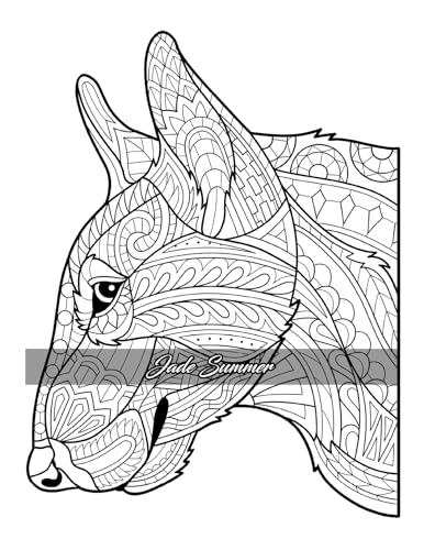 Amazing Dogs Coloring Book: Beautiful Dogs, Adorable Puppies, and Relaxing Designs for Adults and Teens - Image 37