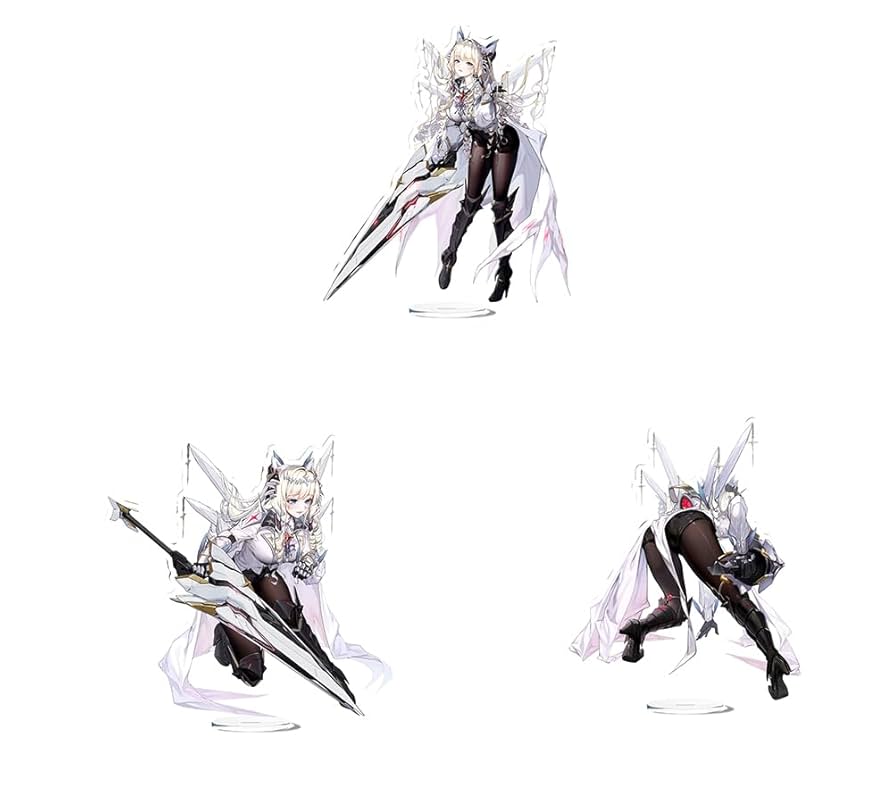 クラウン モダニア スノーホワイト アクリルスタンド 野郎ラーメン NIKKE クラウン モダニア スノーホワイト アクリルスタンド 野郎