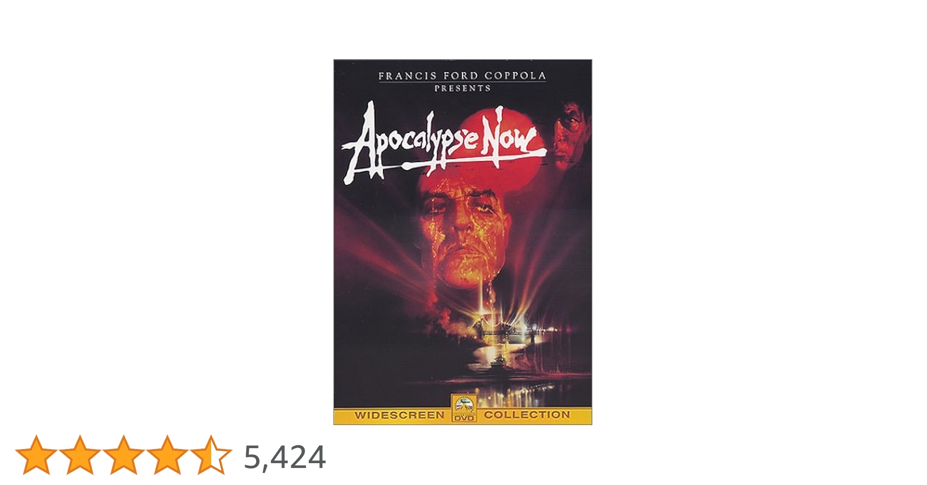 Amazon.co.jp: 地獄の黙示録 [DVD] : マーロン・ブランド, フランシス