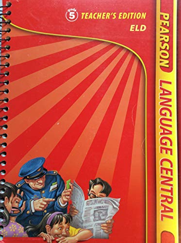 Pearson Language Central, Teacher Edition, Engl... 0328634441 Book Cover