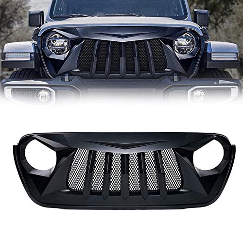 Grilles de course pare-chocs avant améliorant le flux d'air Jeep