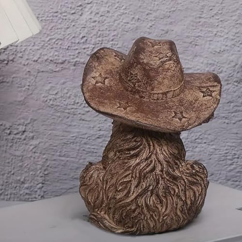 Statue de vache des Highlands originale : cadeau idéal de décoration pour collectionneur