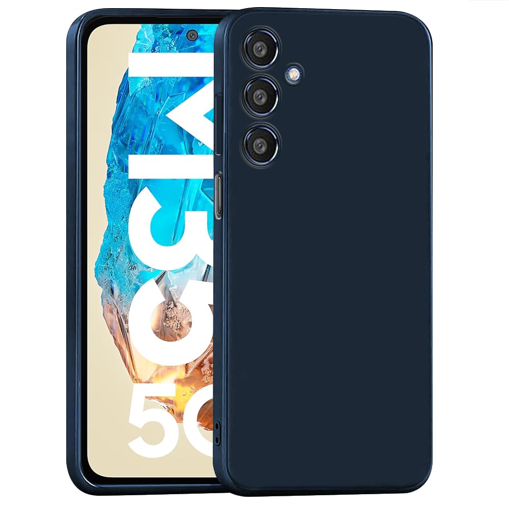 Casotec Back Cover for Samsung Galaxy M35 5G | Full Camera Protection | Liquid Silicon Case | Flexible Bumper Case for Samsung Galaxy M35 5G (Deep Blue) (B0D9FHYGFJ) Amazon Price History, Amazon Price Tracker