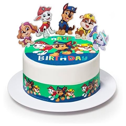 Kardasis Paw Patrol mit Zuckerbändern und Papierfiguren Cover