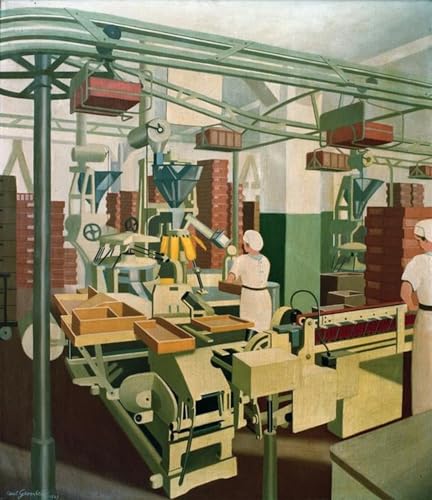 Tableau Carl Grossberg poster mural art classique pour décoration maison 60x90cm