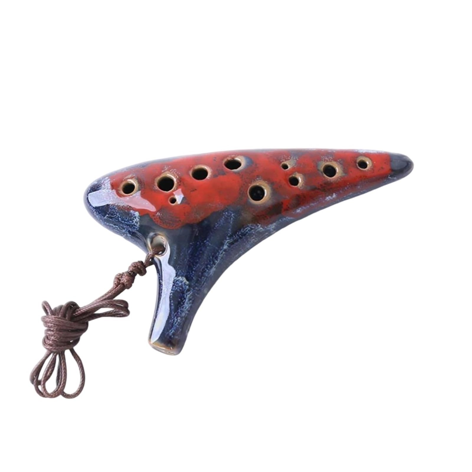 Ocarina In Ceramica Ocarina Contralto In Do A 12 Fori Strumento Musicale In Ceramica Per Principianti E Amatori