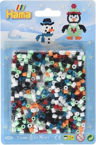 Hama Perlen 4109 Kleines Set Winter mit ca. 450 bunten Midi...