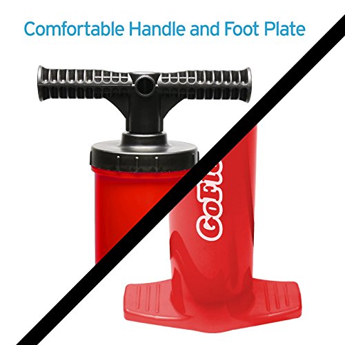 Gofloats Rapid Inflation Manual Air Pump (For Rafts, Air Mattresses And Sports Balls) #TOP5