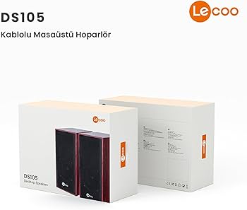 Lecoo DS105 Kablolu 1+1 USB + 3.5mm Jack Girişli 5W Gelişmiş Net
