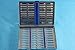 German Steel Set of 5 Dental Autoclave Sterilization Cassette Rack Box Tray for 10 Instruments