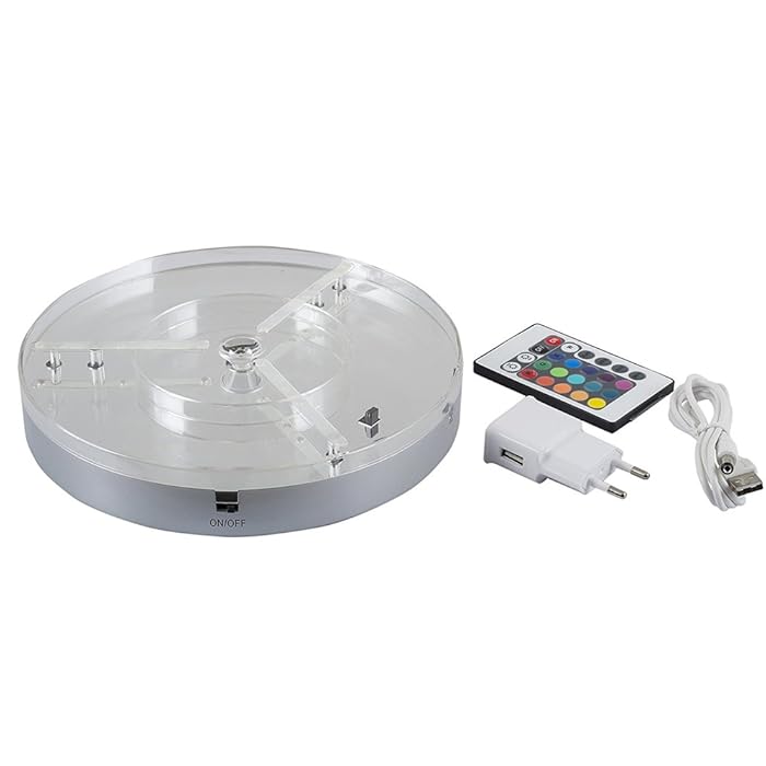 Buy KITOSUN Under Vase LED Light Base 8inch Multicolors RGBW 4in1