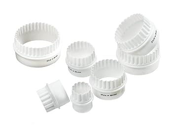 Norpro Deluxe 7-Piece Cutter Set, White