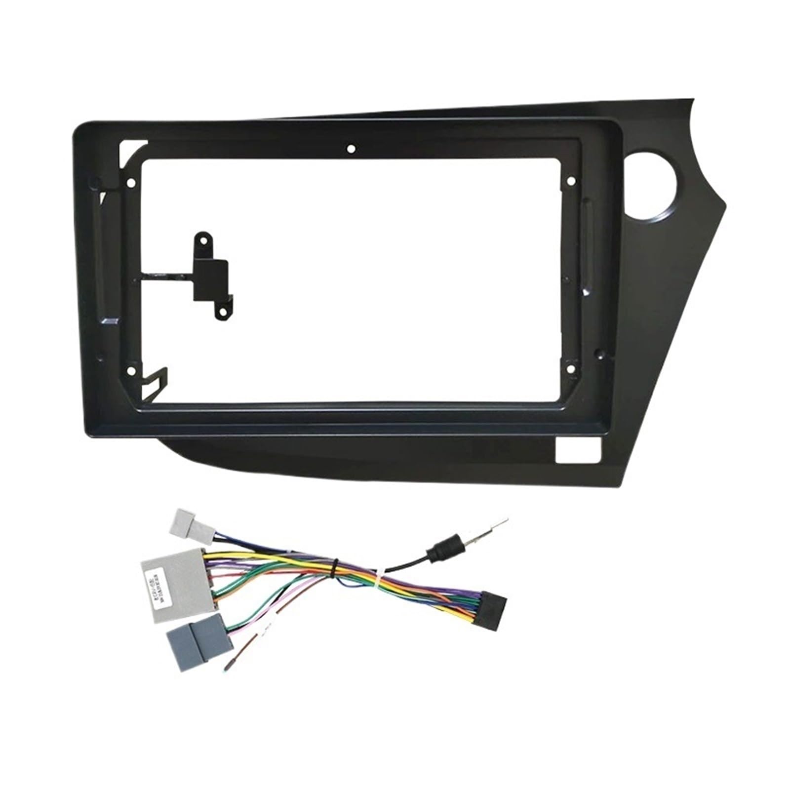 GAUBXCT Car Radio Frame Kit Fit For HONDA Insight 20092014 Car Radio Fascias Android Stereo Player 2 Din Fit For Dash Frame 9 INCH Car In-Dash Frames(RHD Frame Cable)