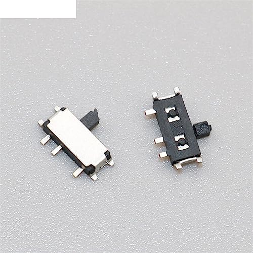 Interrupteur coulissant miniature 7 broches à 2 positions pour circuits