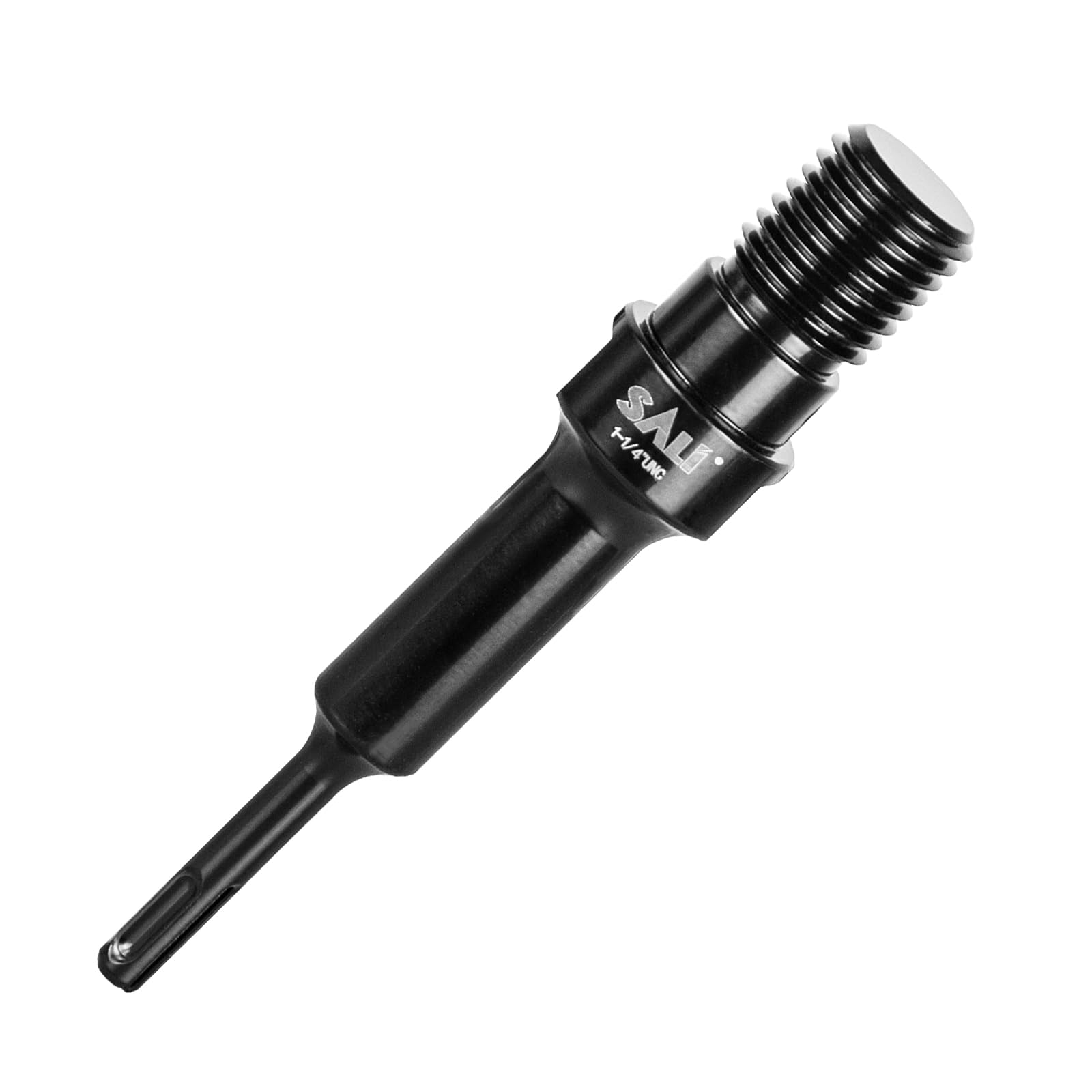 SALI Adaptador de broca de núcleo de 1-1/4 pulgadas UNC a SDS PLUS adaptador de broca para taladro de diamante roscado de sierra