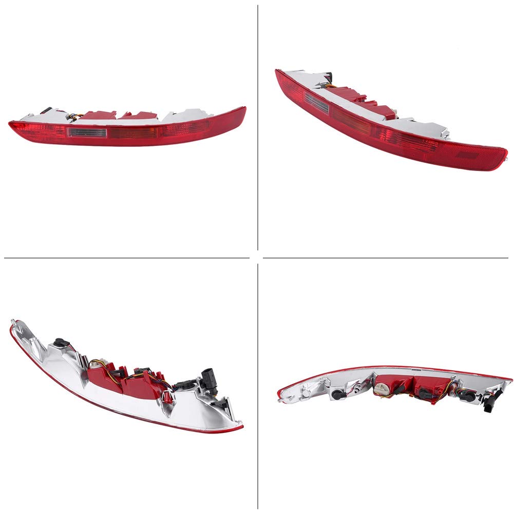 EBTOOLS per Audi Q5 Luce Paraurti Posteriore, per Audi Q5 Posteriore Lato Destro Paraurti Inferiore Rosso Retromarcia Fanale Posteriore Fendinebbia per Q5 2006-2016 per Audi Q5 Fanale Posteriore