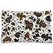Nander Comfortable Dog Beds Crate Pad Mat Machine Washable Cat Pillow Cushion Non Slip Indoor-Outdoor Kennel Pet Pad 24Ã—18In-Cow Print