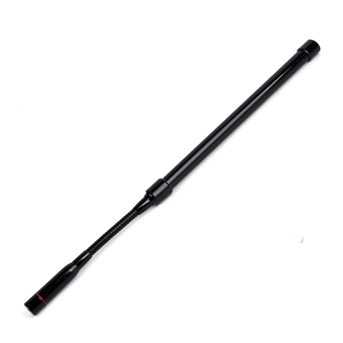 TWAYRDIO SMA Male Tactical Antenna 144/430Mhz VHF UHF Dual Band Two-Way Radio Fiberglass Antenna with Goose Neck for Yaesu Icom Handheld Radio TW-771L