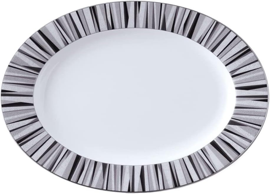 石川隆児 器 Oval Octogonal Plate 新品未使用 貫入 オーバル プレート