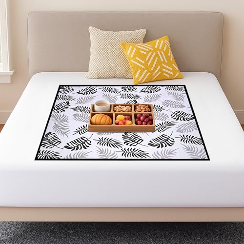Image of Star Weaves Waterproof Bed Server /Food Mat /Bedsheet Protector /Reversible in 3 Layered Heavy Material(Colour and Print Might Vary According to Availability) / bed server mat Reversible / Place Mat