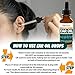 Organic Ear Oil for Ear Infections - Natural Eardrops for Infection Prevention, Swimmer's Ear & Wax Removal - Kids, Adults, Baby, Dog Earache Remedy - with Mullein, Garlic, Calendula, Made in USA