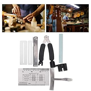 JOPESA Ensemble d’outils de Guitare, réglage Pratique de la jauge de Rayon de Guitare Accessoires de Guitare résistant à… - Les Beatles, Paul McCartney, John Lennon, RIngo Starr, George Harrison JOPESA Ensemble d'outils de Guitare, réglage Pratique de la jauge de Rayon de Guitare Accessoires de Guitare résistant à… – Image 3