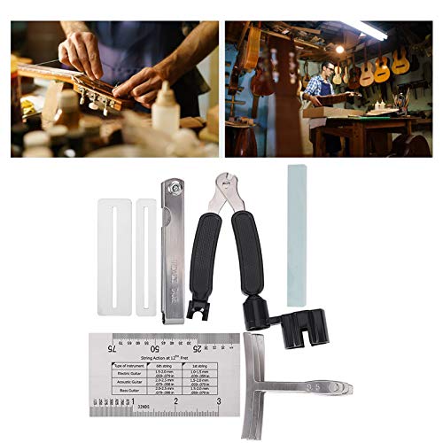 JOPESA Ensemble d’outils de Guitare, réglage Pratique de la jauge de Rayon de Guitare Accessoires de Guitare résistant à… - Les Beatles, Paul McCartney, John Lennon, RIngo Starr, George Harrison JOPESA Ensemble d'outils de Guitare, réglage Pratique de la jauge de Rayon de Guitare Accessoires de Guitare résistant à… – Image 4