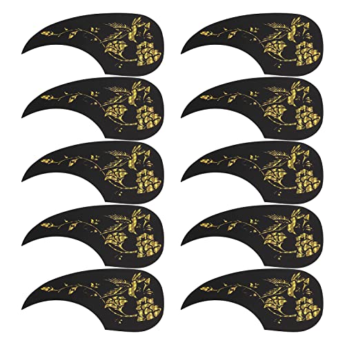 Pickguard de Guitare Beau Modèle Installation Facile Ensemble Plat de Pickguard D’instrument à Cordes Or - Les Beatles, Paul McCartney, John Lennon, RIngo Starr, George Harrison Pickguard de Guitare Beau Modèle Installation Facile Ensemble Plat de Pickguard D'instrument à Cordes Or