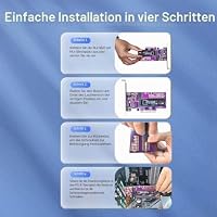 1-Port M.2 NVMe PCIe 3.0 X4 Adapter Card M-Key, Support M.2 NVMe SSD – Ansicht 6