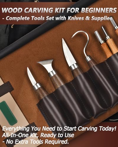 Deluxe Wood Carving Kit