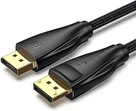 Cabo Displayport 1.4 8k Hdr 240hz Ultra Hd 1 metro Vention