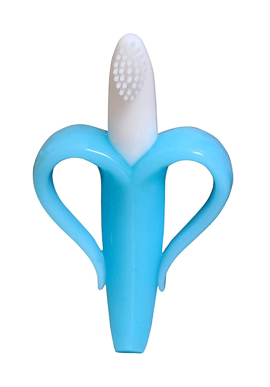 Baby Teether Silicone Teether for 3 to 12 Months Baby Bpa Free Banana Shaped Teething Toothbrush (Multi_Color33)-image-28