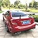 C Class W204 C63 Coupe Carbon Fiber Black Series Trunk Spoiler Rear Wing Fit Compatible with C63 Spoilers C63 2/4 Door 2007-2014(W204 4Door)