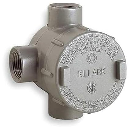 Conduit Outlet Body, Iron, T, 3/4 in.