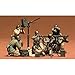 TAMIYA 35086 - 1:35 Figuren-Set US MG/Mörser Trupp(8), Modellbau, Plastik Bausatz, Basteln, Hobby, Kleben, Plastikbausatz