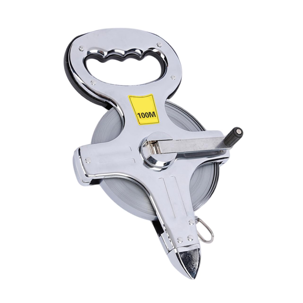 jojofuny Taśma Miernicza 100m Firmy Retractable Tape Ruler Dla Architektów Cieśli I Stolarzy
