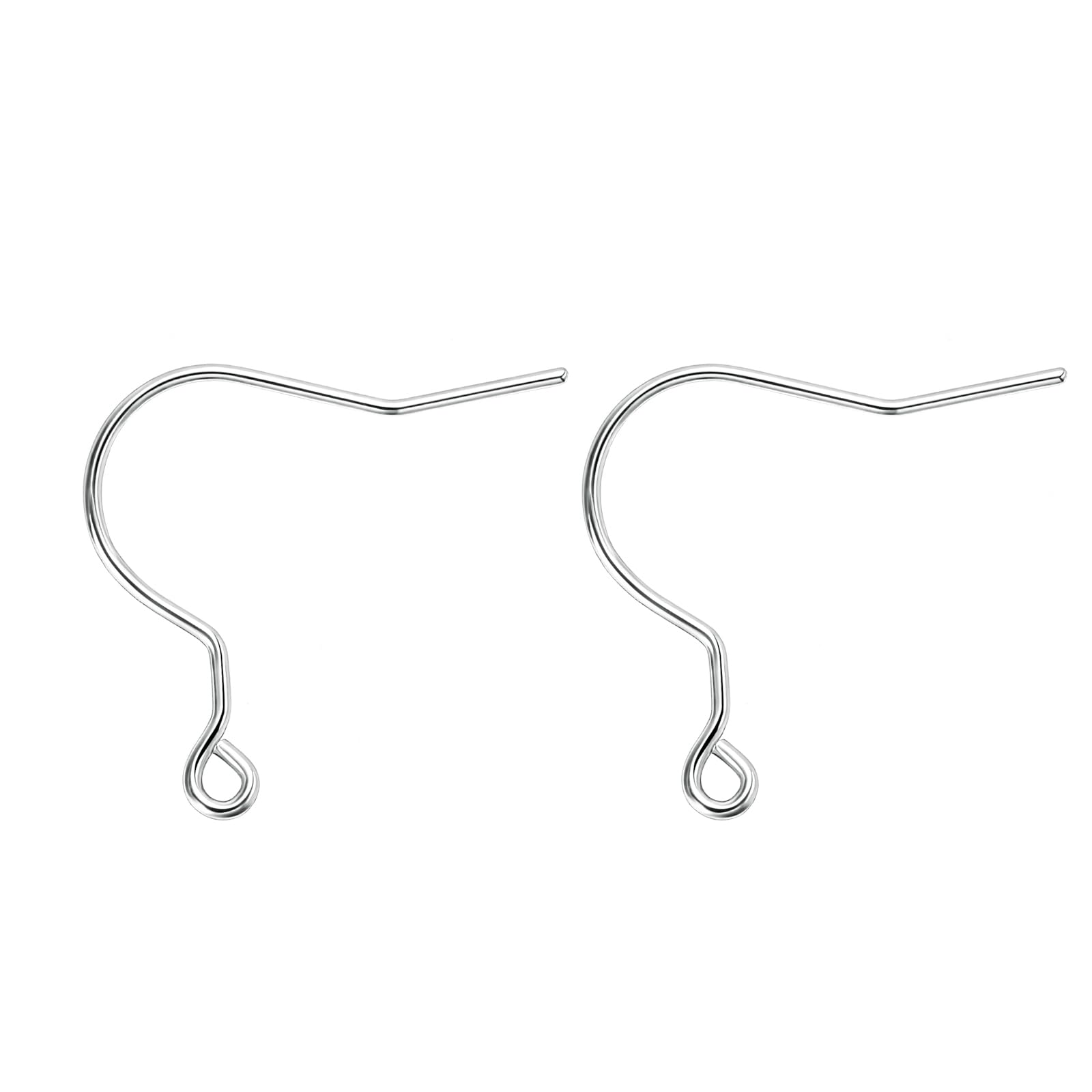 Crochets boucles d'oreilles titane pur 20 g pour fabrication de bijoux durables