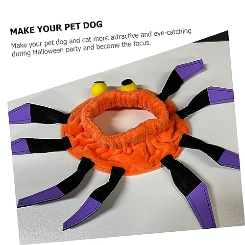 Collier de chat Halloween araignée évite les blessures grâce au clip de sécurité - 3