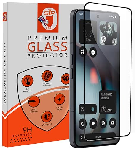 Image of Premium Tempered Glass Screen Protector Guard Compatible For Nothing Phone 3 5G (6.67 Inch, Pack of 1) | Edge to Edge Coverage With Easy to installation kit for Smartphone