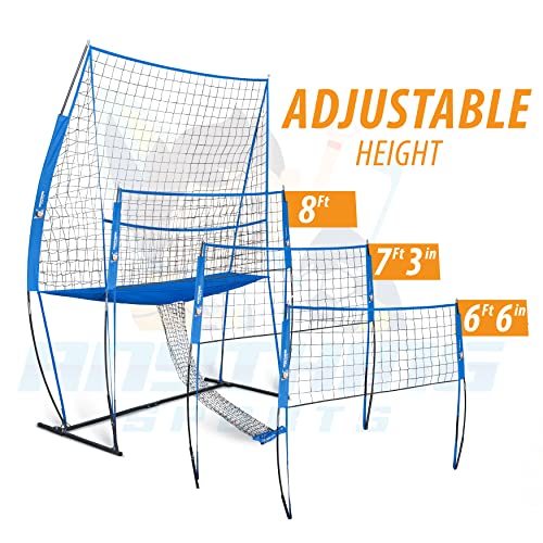 ANYTHING SPORTS Volleyball Training Equipment Practice Net Station