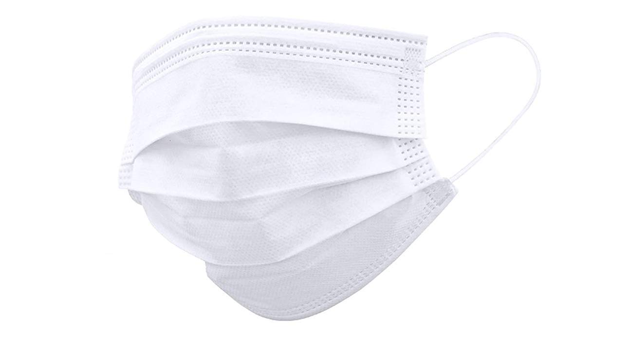 Masque barrière de protection - Validé DGA UNS1 (100) + 2 Extenseurs de Masques Coloris Blanc Taille Ajustable
