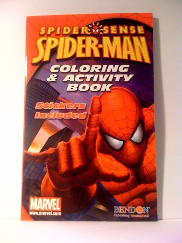Spider Sense Spider Man Coloring And Activity Booklet Includes Stickers 