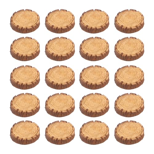 SUPVOX 20 Pezzi Mini Decorazione Paesaggistica a Gradini in Resina, Pavimentazione in Pietra per Giardino delle Fate, Ceppi Bonsai per Micro Paesaggi da Esterno, Accessori per