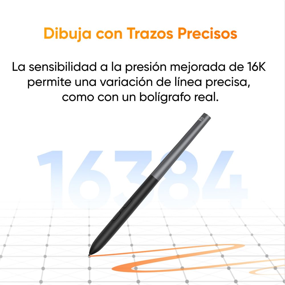 XPPen Artist 12 3rd Tableta Gráfica con Pantalla FHD 16K Niveles (Gris) | Tableta Gráfica Dibujo Digital Profesional de 12 Pulgadas con X4 Lápiz Chip Inteligente y 2 Diales y Soprte Plegable