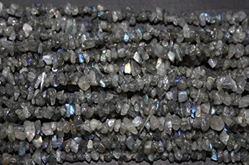 Labradorite 3-4mm chips gemstone beads loose pour fabriquer des bijoux personnalisés