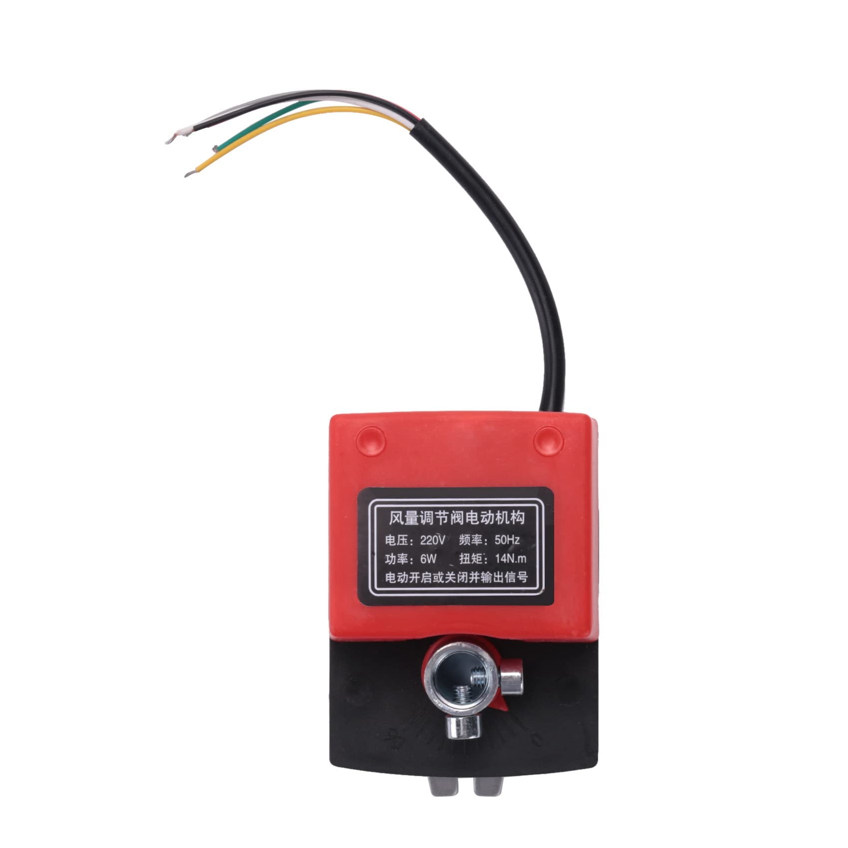 Baeroprki Air Damping Valve Ac220V Electric Duct Electric Damper Actuator for Ventilation Valves with Signal Feedback