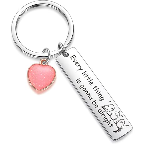 Three Little Birds Keychain: A Cherished Keepsake for Grandsons, Nieces, and Nephews
