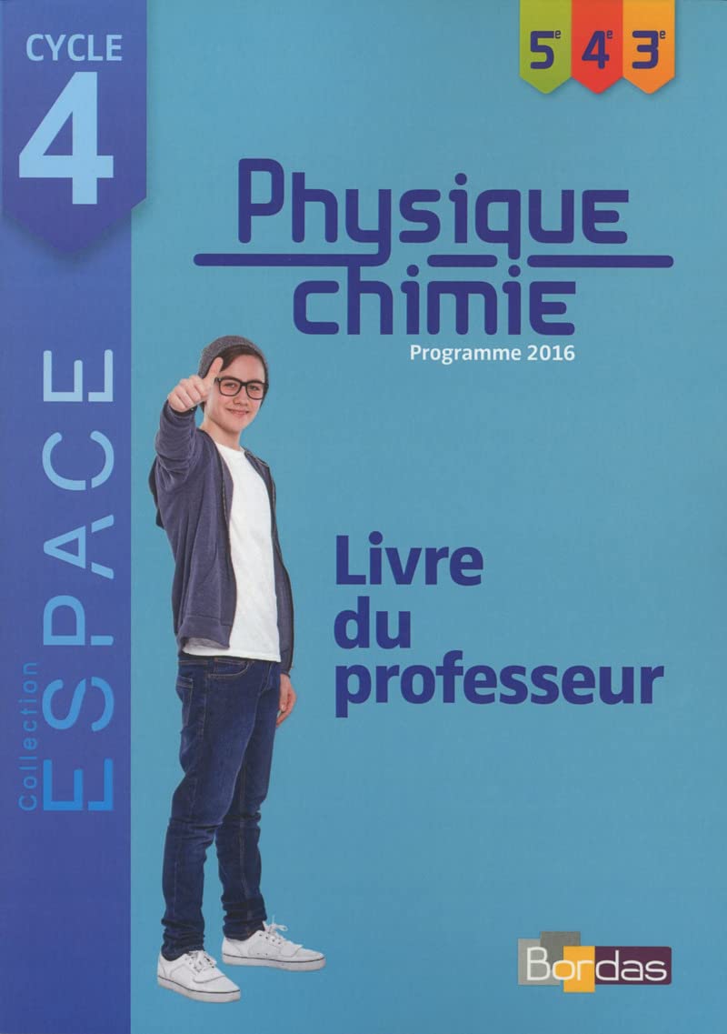 E.S.P.A.C.E. Collège Physique-Chimie Cycle 4 2017